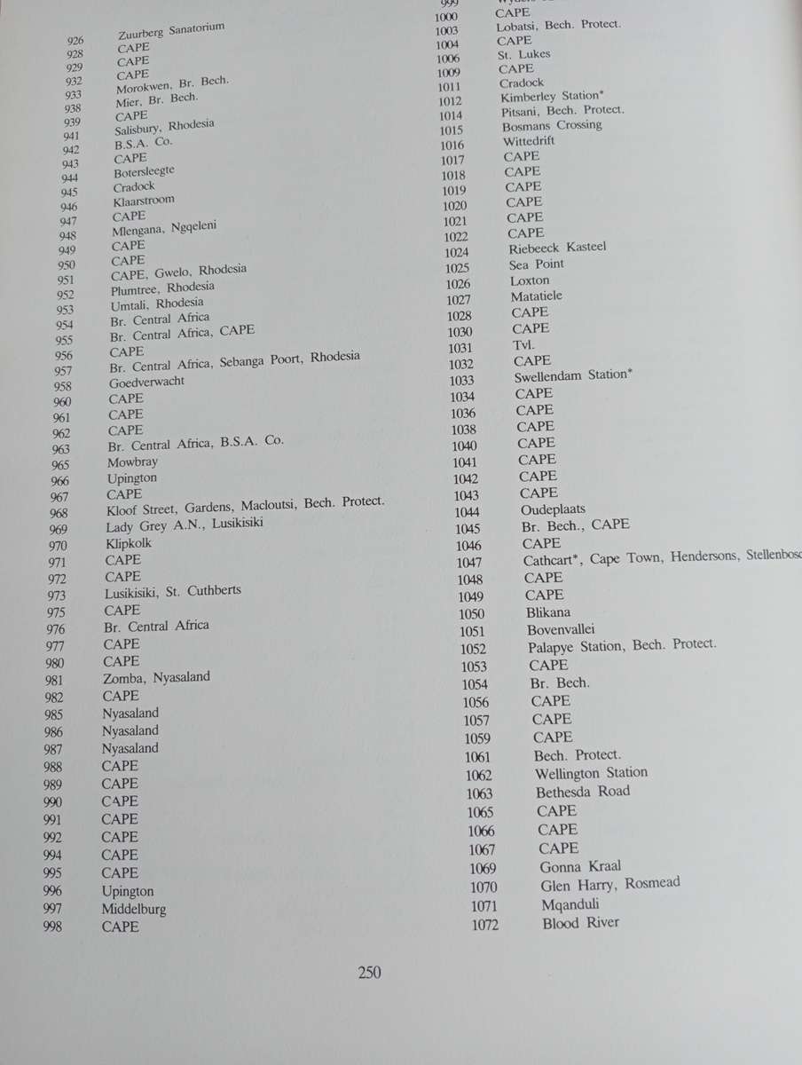 THE VERY SOUGHT AFTER  HARD COVER " GOLDBLATT`s, POSTMARKS OF THE CAPE OF GOOD HOPE "