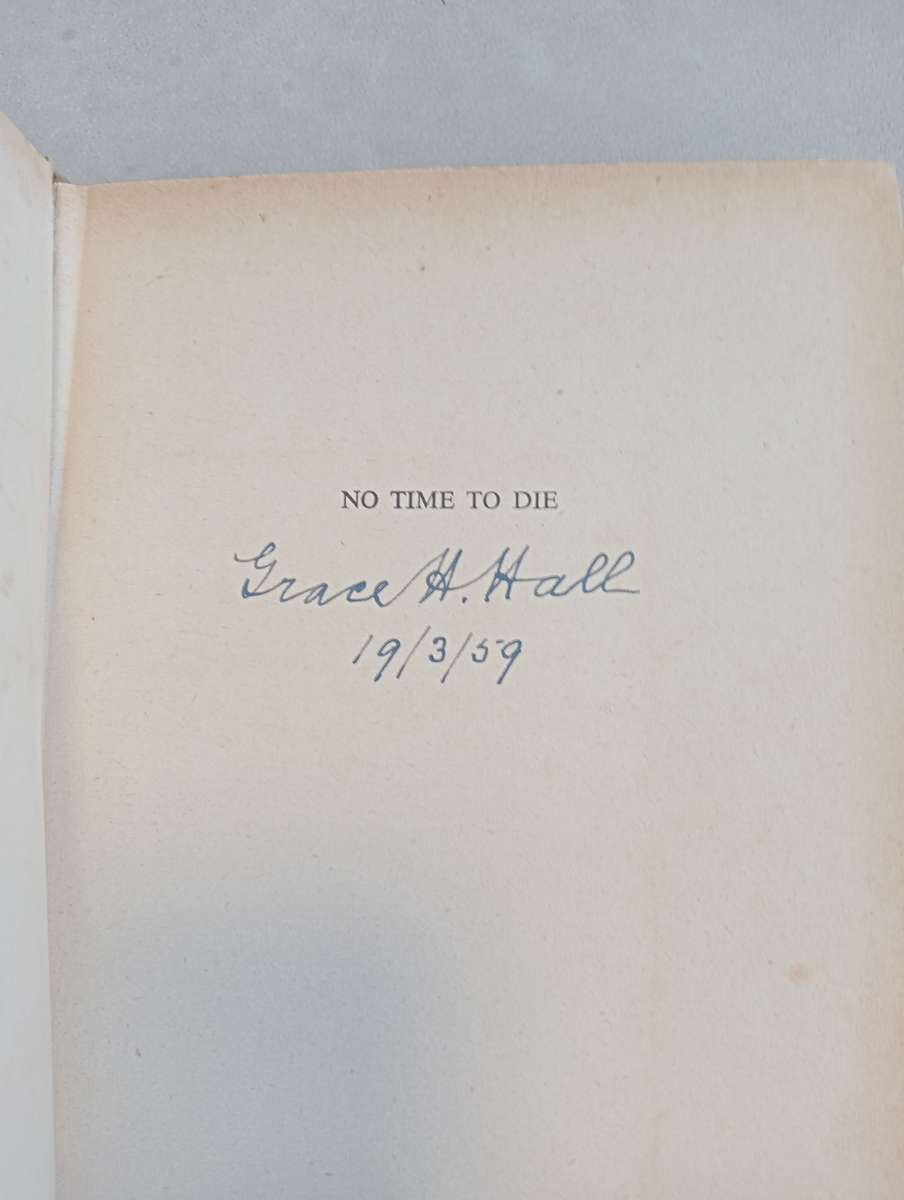 SIGNED BOOKS ON AUCTION TODAY- " VERY SCARCE SIGNED POSTCARD WITH THIS AFRICANA-BOOK SIGNED    "