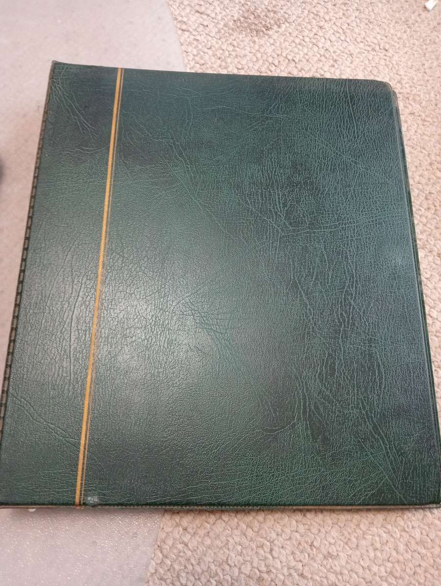 TWO NEW ALBUMS-ONE 27 DOUBLE PAGE FDC BINDER AND STAINLESS STEEL BEAUTIFUL QUALITY 32 PAGES