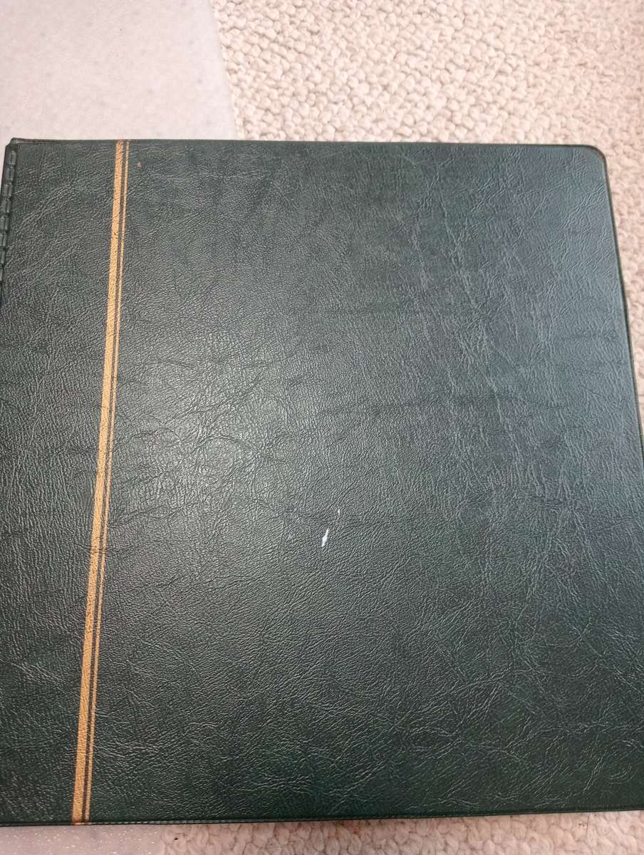 TWO NEW ALBUMS-ONE 27 DOUBLE PAGE FDC BINDER AND STAINLESS STEEL BEAUTIFUL QUALITY 32 PAGES