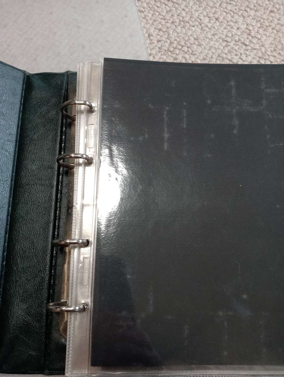 TWO NEW ALBUMS-ONE 27 DOUBLE PAGE FDC BINDER AND STAINLESS STEEL BEAUTIFUL QUALITY 32 PAGES