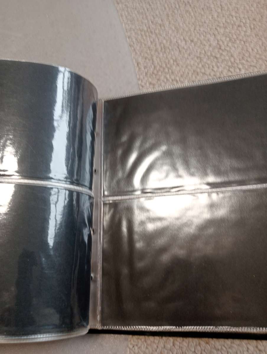 TWO NEW ALBUMS-ONE 27 DOUBLE PAGE FDC BINDER AND STAINLESS STEEL BEAUTIFUL QUALITY 32 PAGES