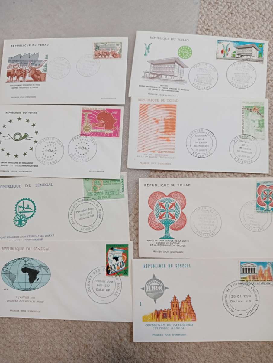 FRENCH AFRICA- 33 SCARCE LIMITED COVERS-NIGER ,SENEGAL ETC