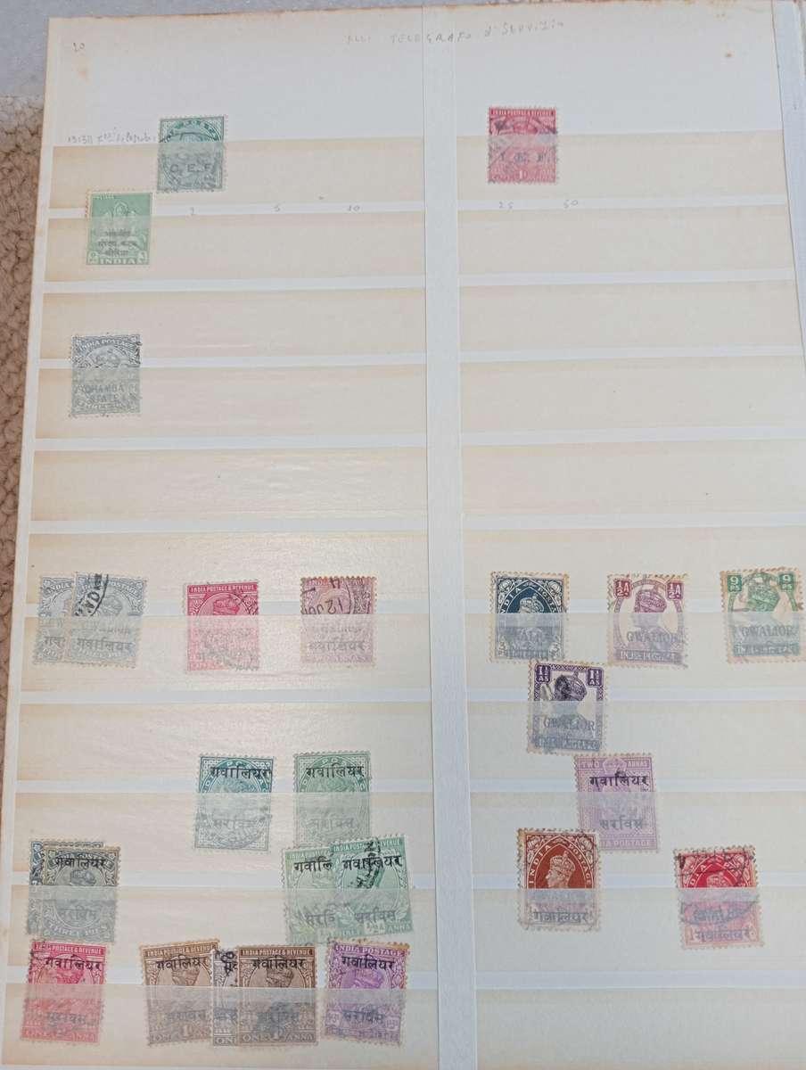 INDA-QV-INDIAN STATES MANY FULL PAGES SETS AND MORE HIGH CATALOGUE VALUE-SEE BELOW,CANCELS !!!!!!!!!