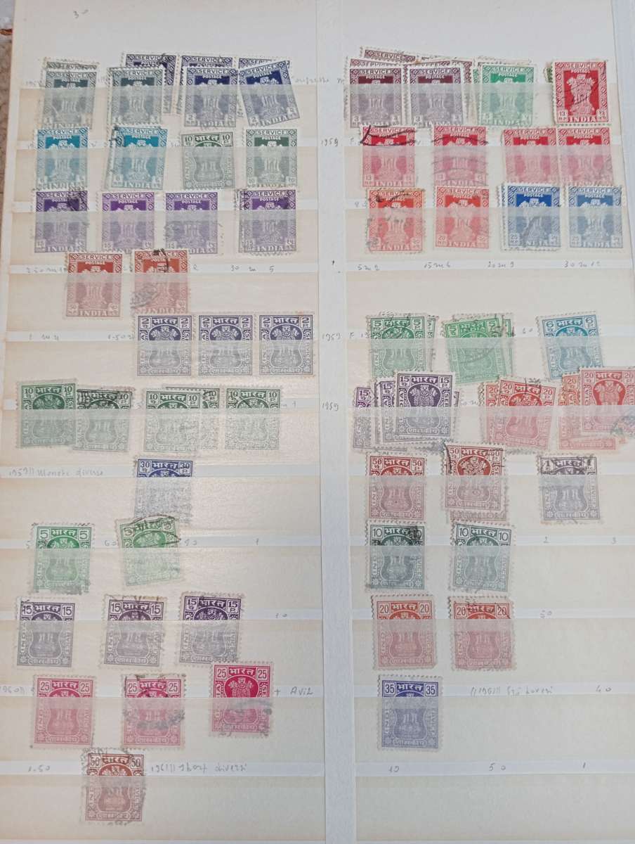 INDA-QV-INDIAN STATES MANY FULL PAGES SETS AND MORE HIGH CATALOGUE VALUE-SEE BELOW,CANCELS !!!!!!!!!