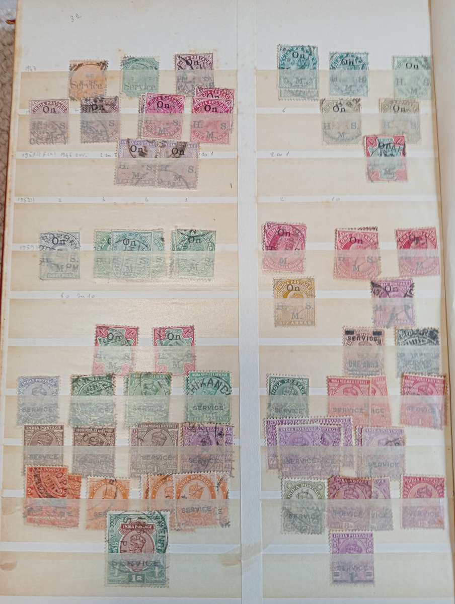 INDA-QV-INDIAN STATES MANY FULL PAGES SETS AND MORE HIGH CATALOGUE VALUE-SEE BELOW,CANCELS !!!!!!!!!