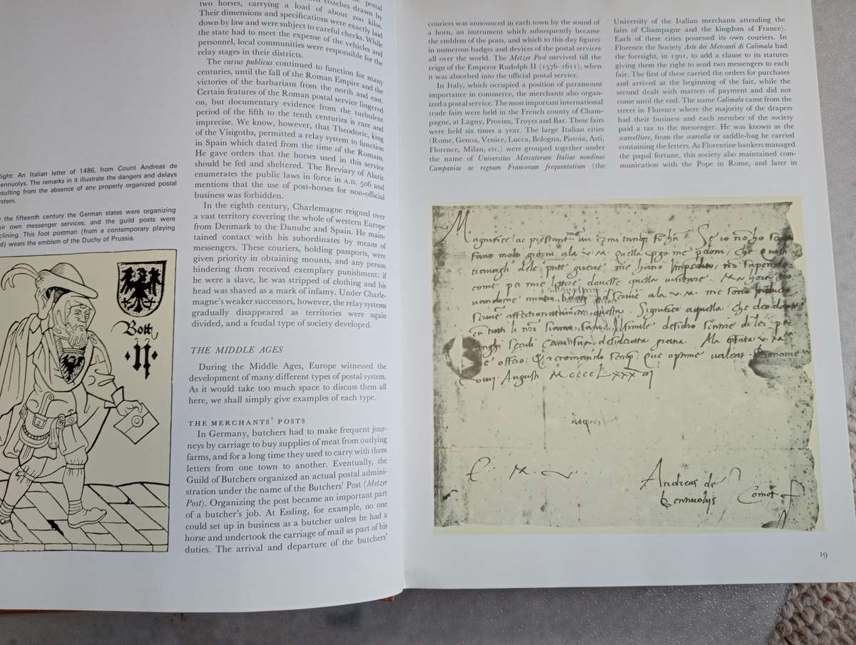 A BEAUTIFUL HARD COVER ON THE COLLECTING OF POSTAL HISTORY & COVERS ETC