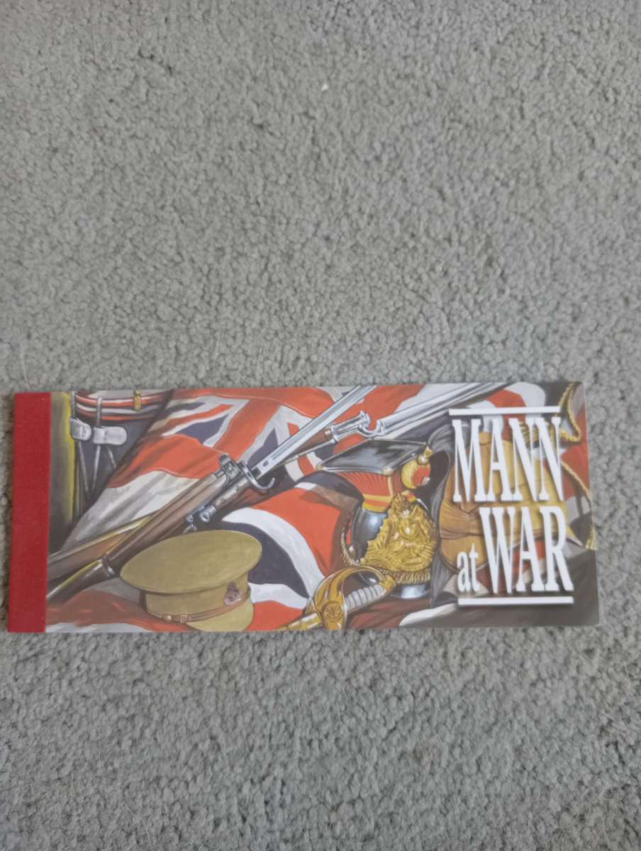 ISLE OF MAN-LOVELY LARGE BOOKLET INTACT-SEE BELOW WAR COMM.