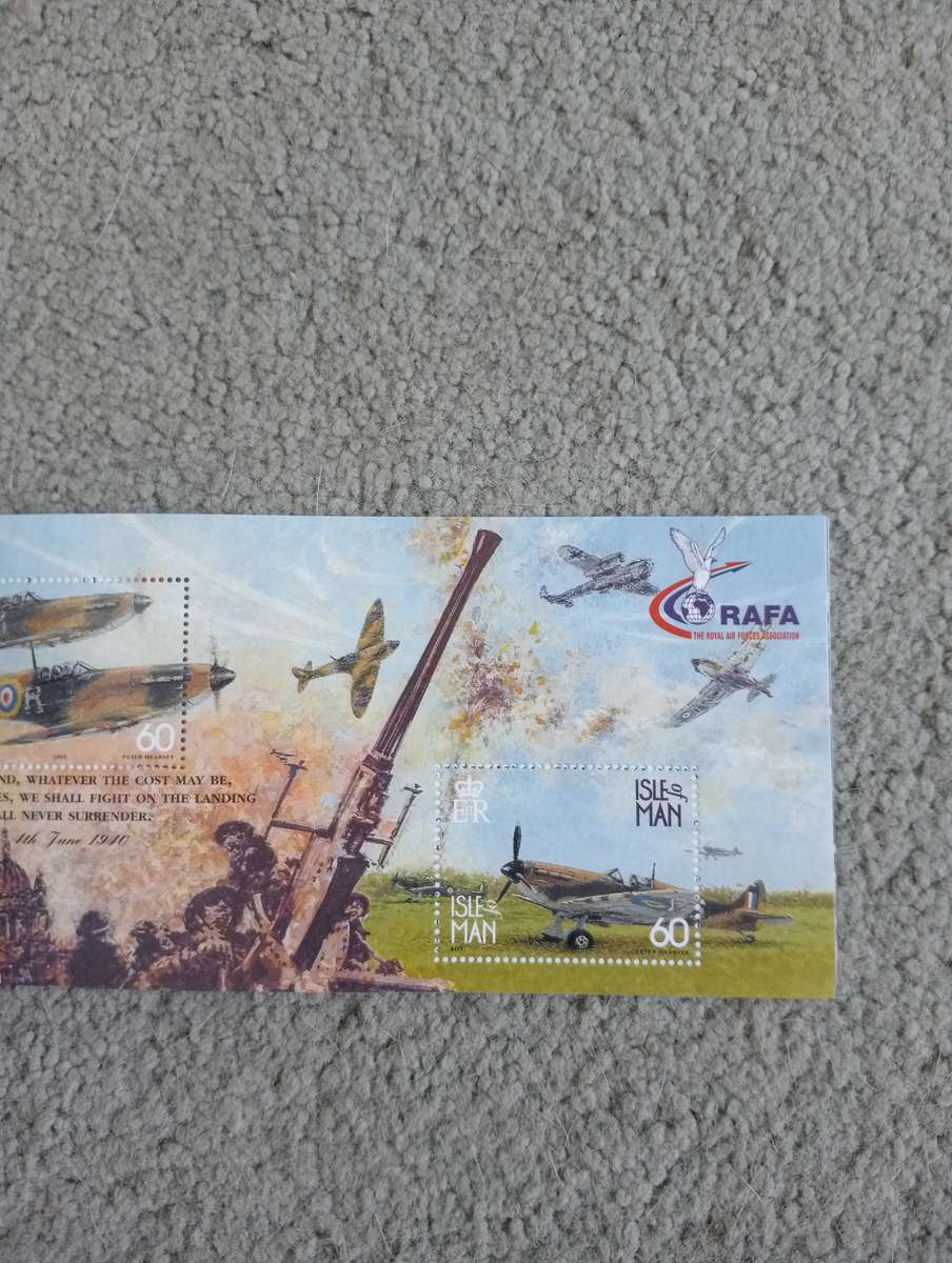 ISLE OF MAN-LOVELY LARGE BOOKLET INTACT-SEE BELOW WAR COMM.