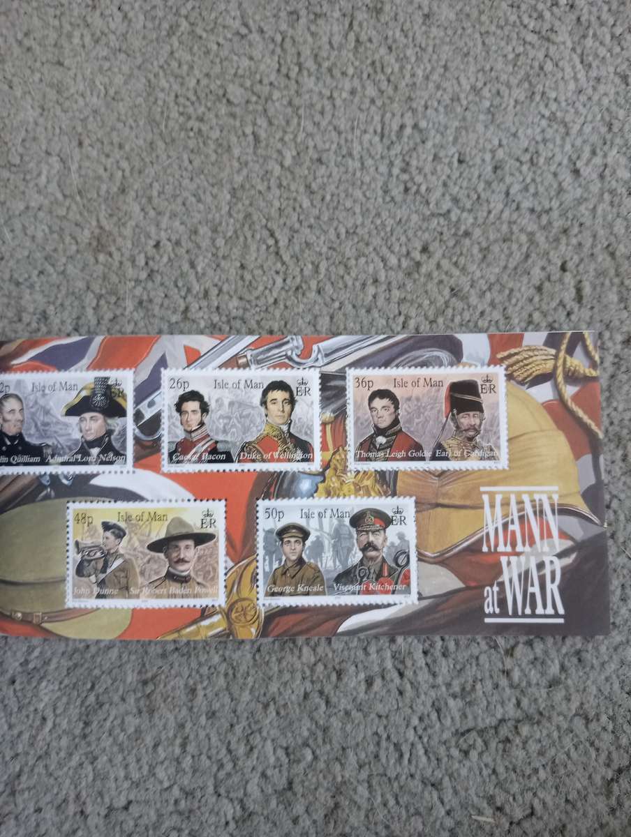 ISLE OF MAN-LOVELY LARGE BOOKLET INTACT-SEE BELOW WAR COMM.