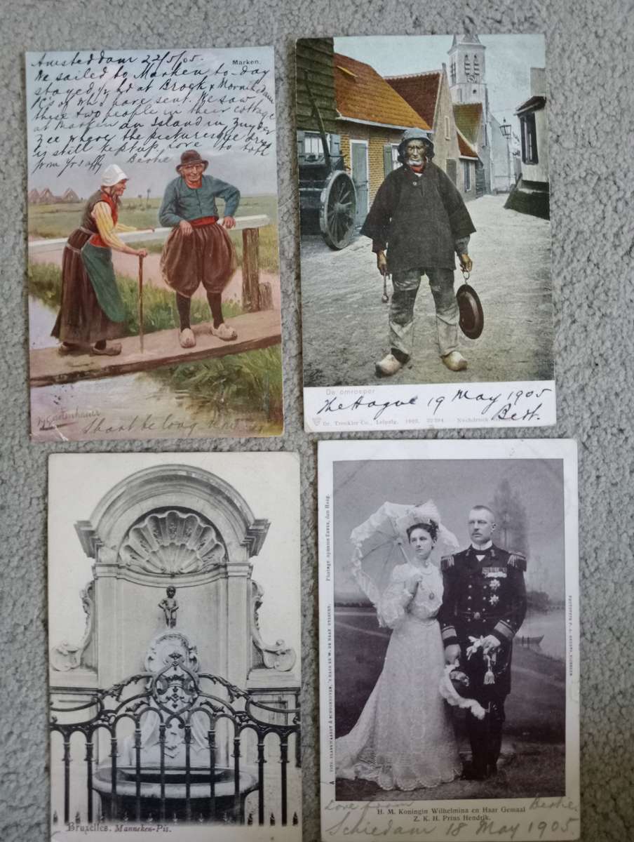 LOVELY EARLY 1900`S POSTCARDS-SEE BACKS BELOW-BUY NOW`S GET A FREE SIMILAR CARD !