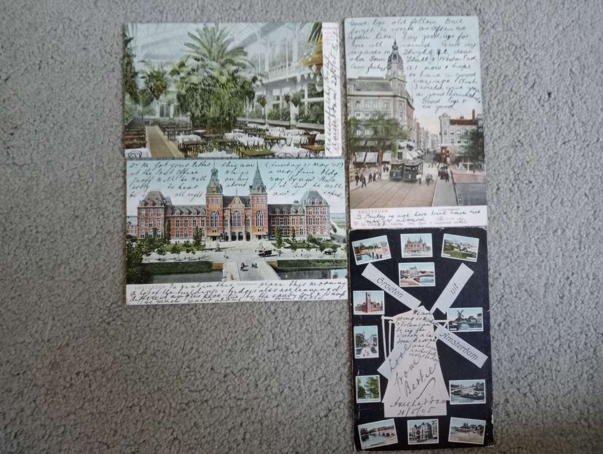 LOVELY EARLY 1900`S POSTCARDS-SEE BACKS BELOW-BUY NOW`S GET A FREE SIMILAR CARD !