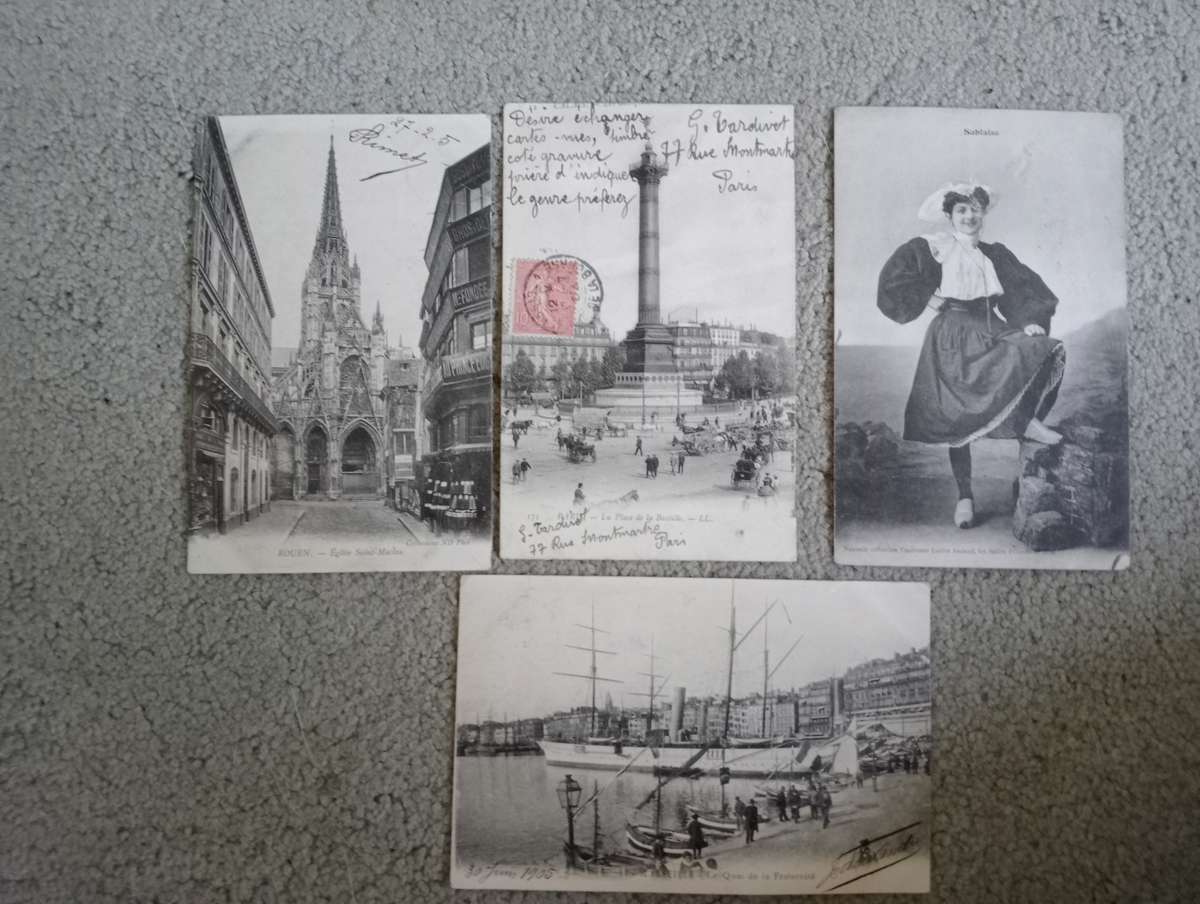 LOVELY EARLY 1900`S POSTCARDS-SEE BACKS BELOW-BUY NOW`S GET A FREE SIMILAR CARD !