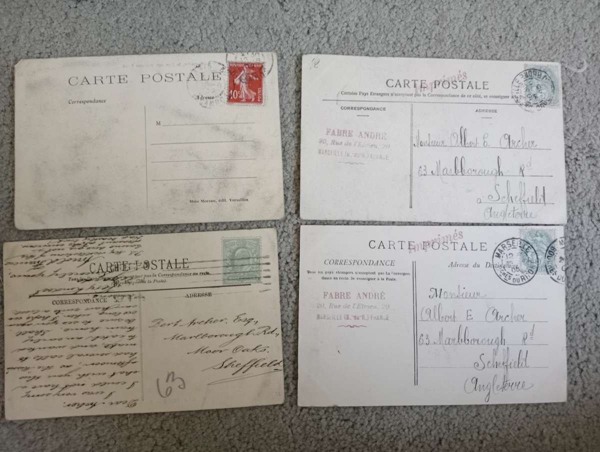 LOVELY EARLY 1900`S POSTCARDS-SEE BACKS BELOW-BUY NOW`S GET A FREE SIMILAR CARD !