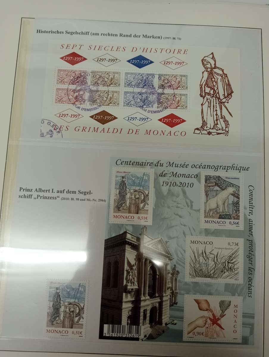 BEAUTIFUL SCARCE SHIPS MONACO ALL POST OFFICE FRESH  R1950.00