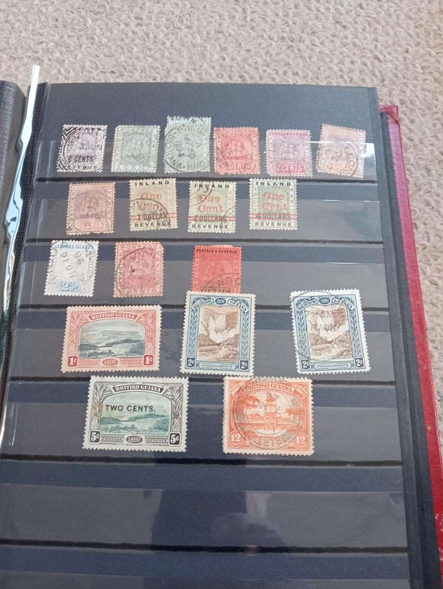 QUALITY STOCK BOOK WITH VALUABLE B.GUIANA,SOLOMON ISL AND MORE-MUST SEE BELOW