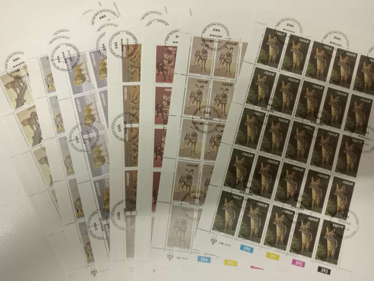 SWA-SCARCE DEFINITIVE SET AS FULL SHEETS CTO AND UMM !!!