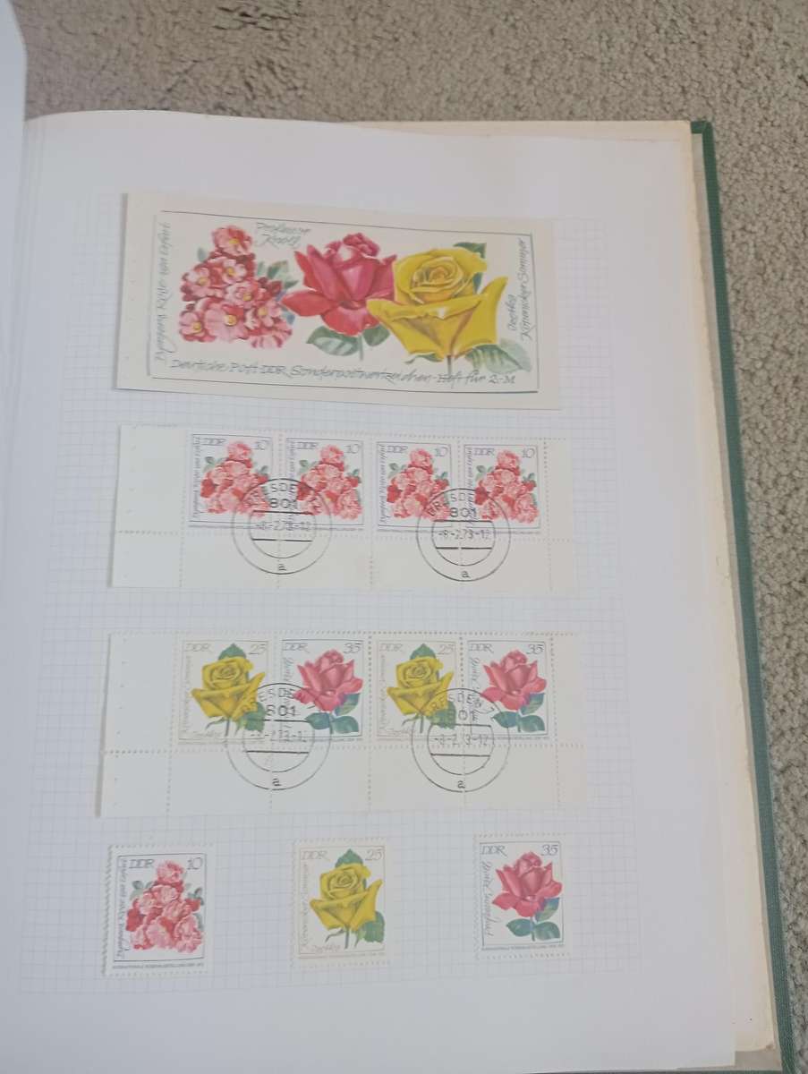 DDR-BEAUTIFUL COMPLETE FOR THE PERIOD MINT AND USED IN ALBUM-50 PAGES !!!!!