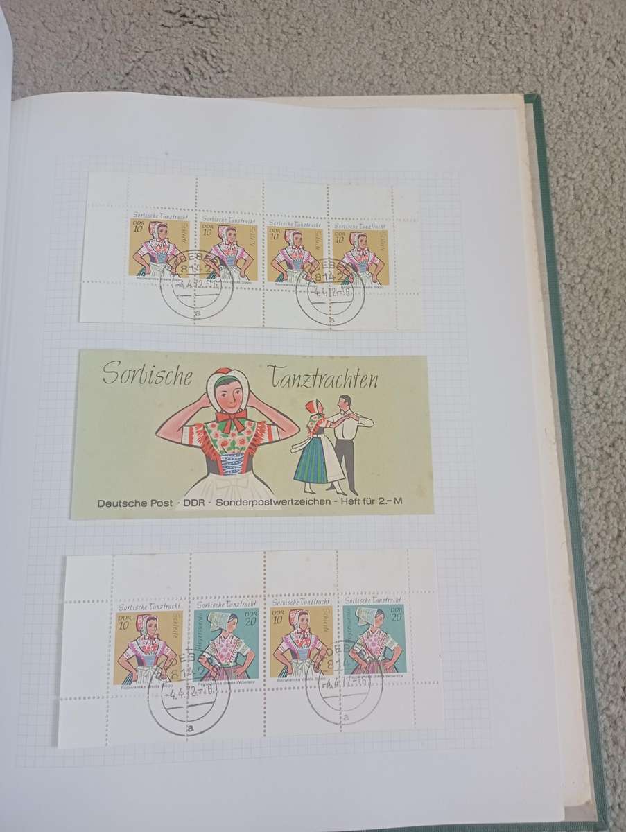 DDR-BEAUTIFUL COMPLETE FOR THE PERIOD MINT AND USED IN ALBUM-50 PAGES !!!!!