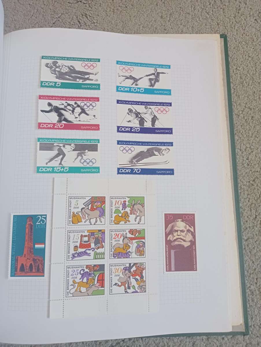 DDR-BEAUTIFUL COMPLETE FOR THE PERIOD MINT AND USED IN ALBUM-50 PAGES !!!!!