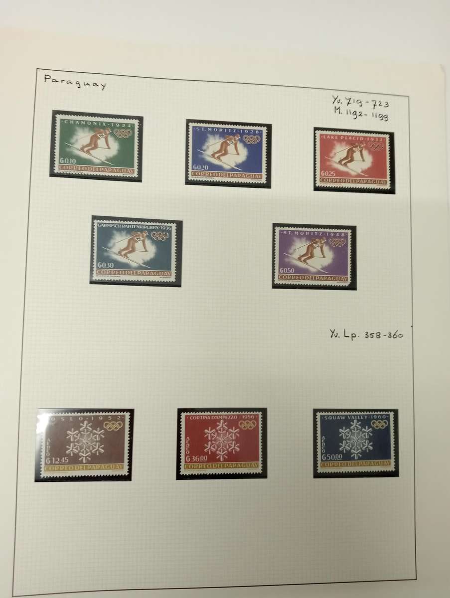 SCARCE OLYMPICS COLLECTION UMM/M ETC SETS-SEE ALL BELOW BUY NOWS GET FREE SETS !!!