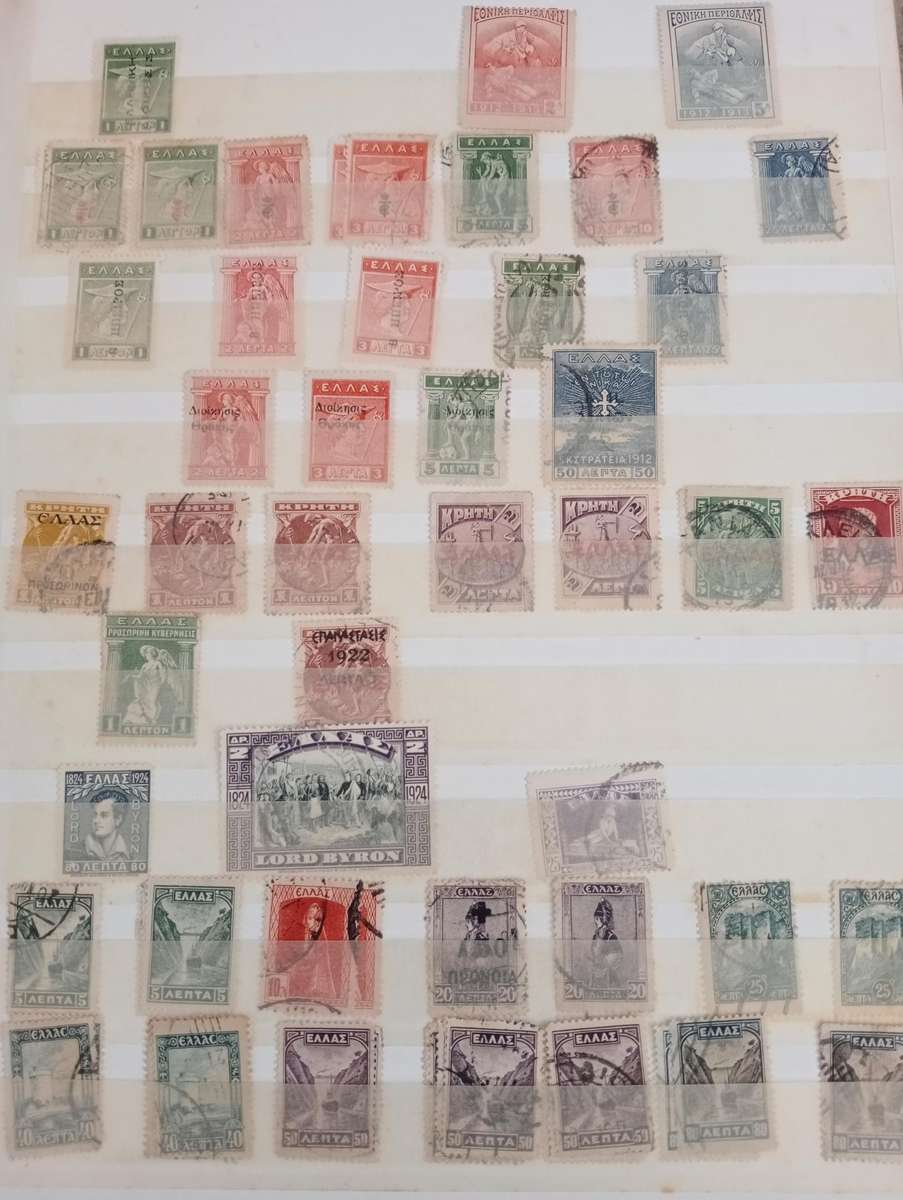 GREECE-MASSIVE COLLECTION EARLIE`S TO MID-PERIOD-MANY COMPLETE SETS MINT AND USED-MUST SEE BELOW