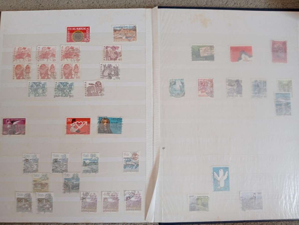 SWITZERLAND-EARLY TO MIS PERIOD COLLECTION IN STOCK BOOK-MUST SEE BELOW