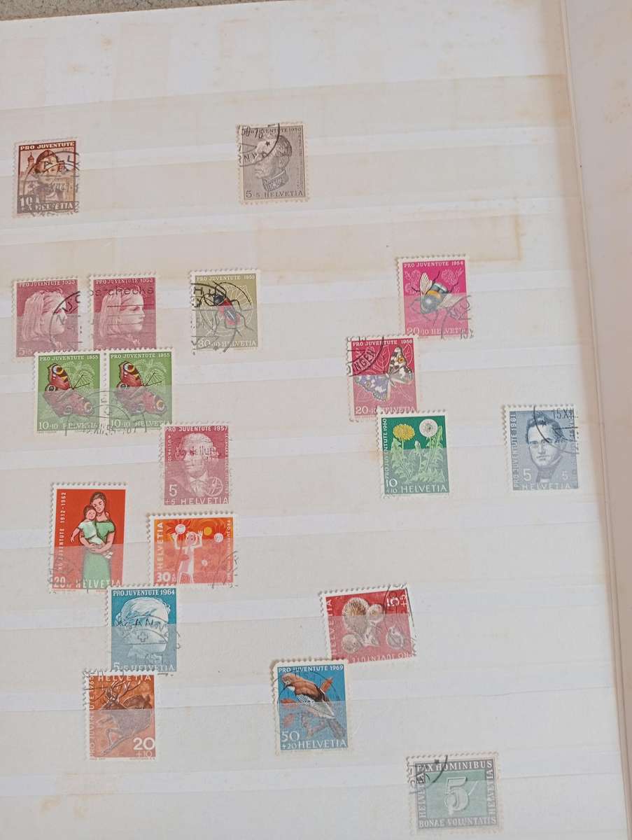 SWITZERLAND-EARLY TO MIS PERIOD COLLECTION IN STOCK BOOK-MUST SEE BELOW