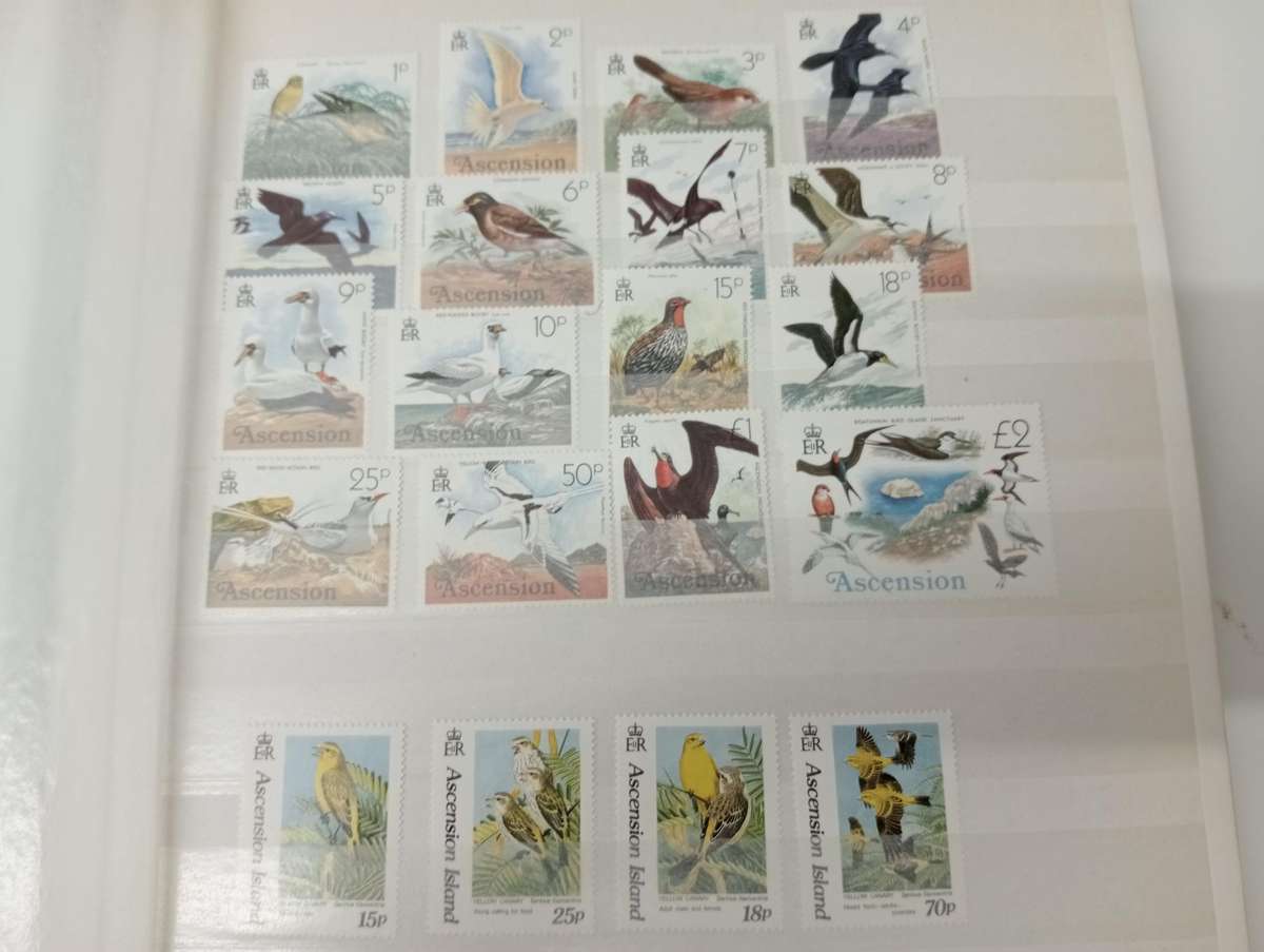 BIRDS SETS SOME OF WHICH ARE VERY SCARCE LIKE BRUNIE ETC-SEE ALL THE LOTS TODAY !!!