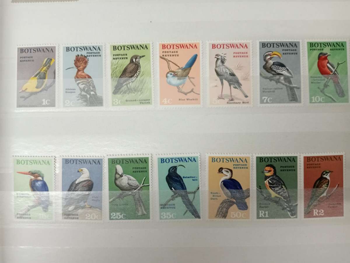 BIRDS SETS SOME OF WHICH ARE VERY SCARCE LIKE BRUNIE ETC-SEE ALL THE LOTS TODAY !!!