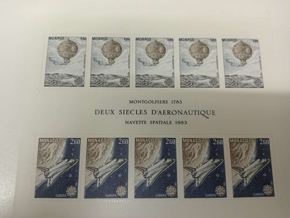 MONACO -VERY SCARCE m/sheets EUROPA etc  R960.00 superb umm