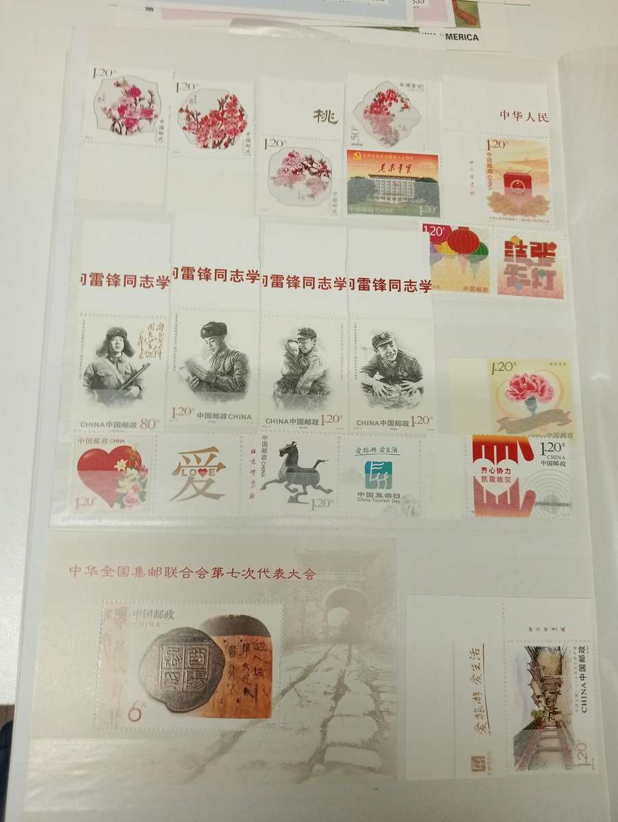 CHINA-A VERY SCARCE COLLECTION OF SUPERB UMM + mini sheets  2012/3 MANY PAGES see below R8000.00+