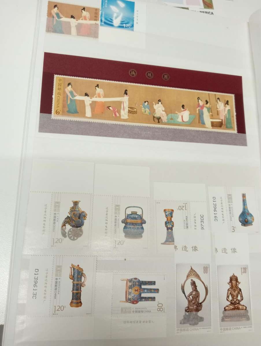 CHINA-A VERY SCARCE COLLECTION OF SUPERB UMM + mini sheets  2012/3 MANY PAGES see below R8000.00+