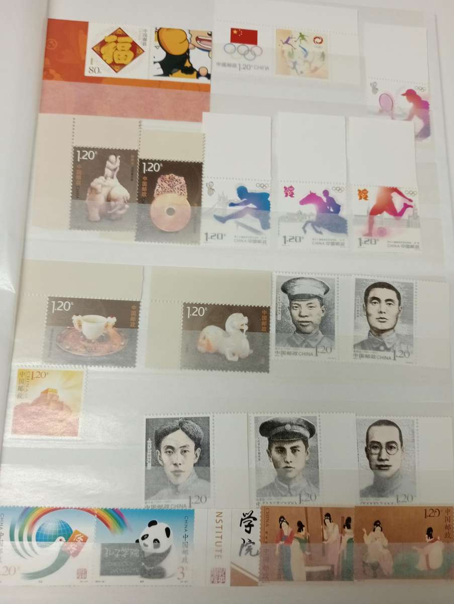 CHINA-A VERY SCARCE COLLECTION OF SUPERB UMM + mini sheets  2012/3 MANY PAGES see below R8000.00+