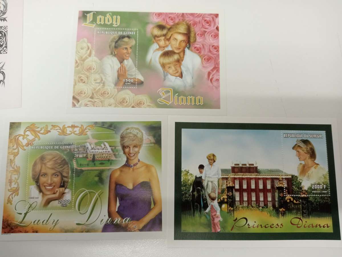 LADY DI-SCARCE not the normal issues superb umm FULL SHEETS