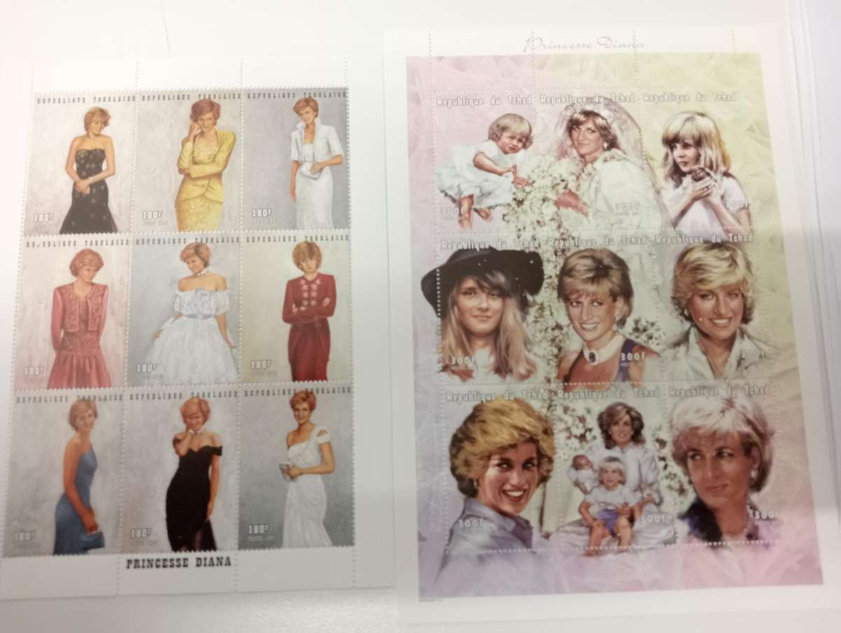 LADY DI-SCARCE not the normal issues superb umm FULL SHEETS