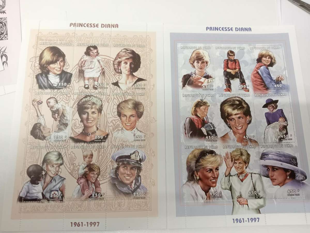 LADY DI-SCARCE not the normal issues superb umm FULL SHEETS