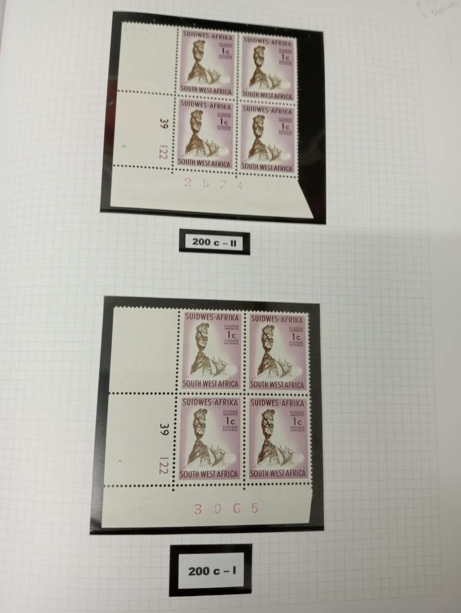 SWA-VERY SCARCE SUPERB UMM DEFINITIVE controls and sets all superb R28650.00+