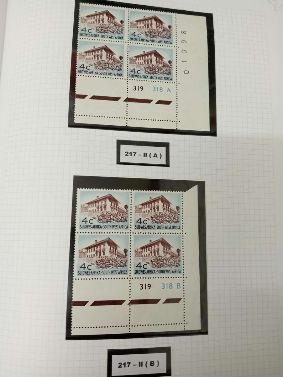 SWA-VERY SCARCE SUPERB UMM DEFINITIVE controls and sets all superb R28650.00+