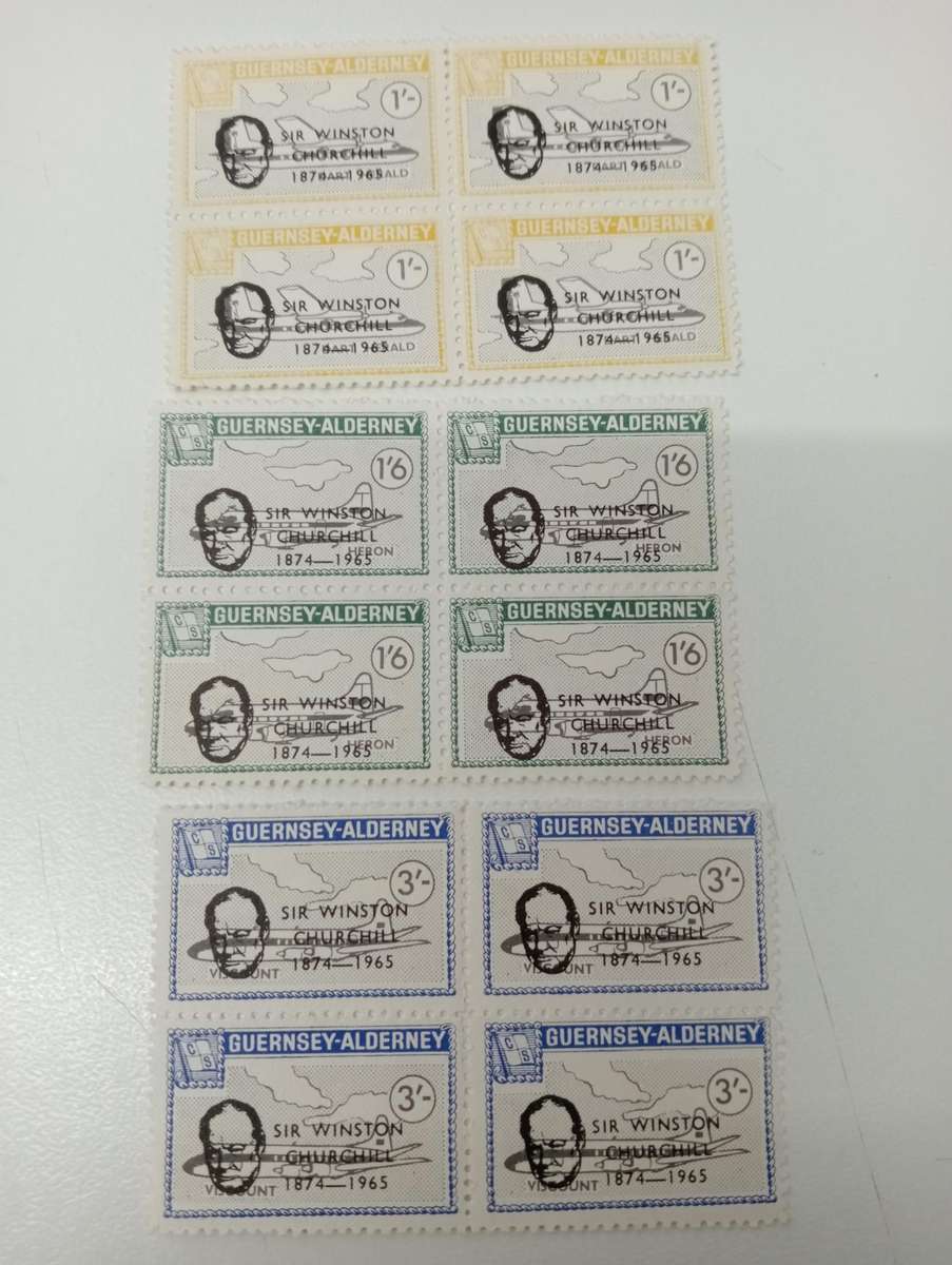 VERY SCARCE COLLECTION " Churchill and Kennedy " ALL SUPERB UMM imperf mini sheets a big lot below