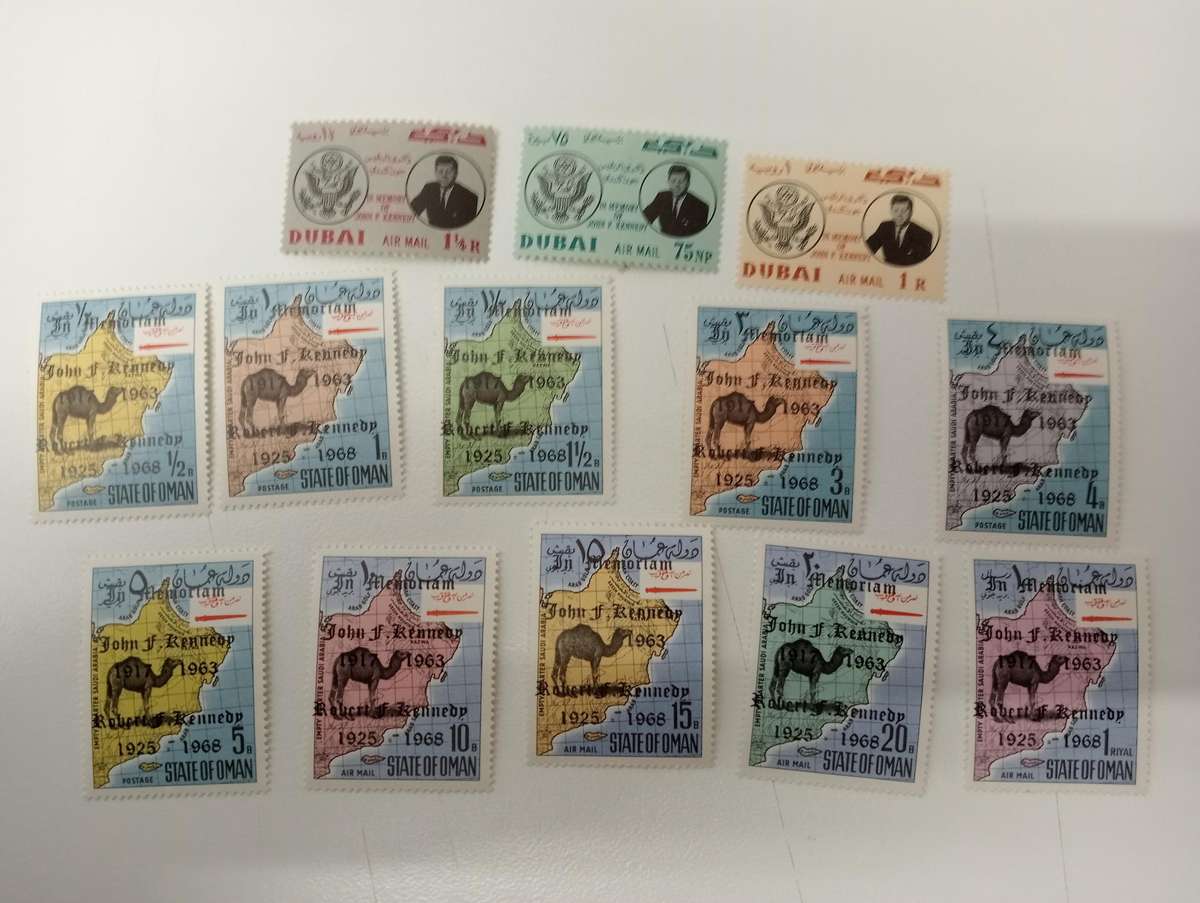 VERY SCARCE COLLECTION " Churchill and Kennedy " ALL SUPERB UMM imperf mini sheets a big lot below