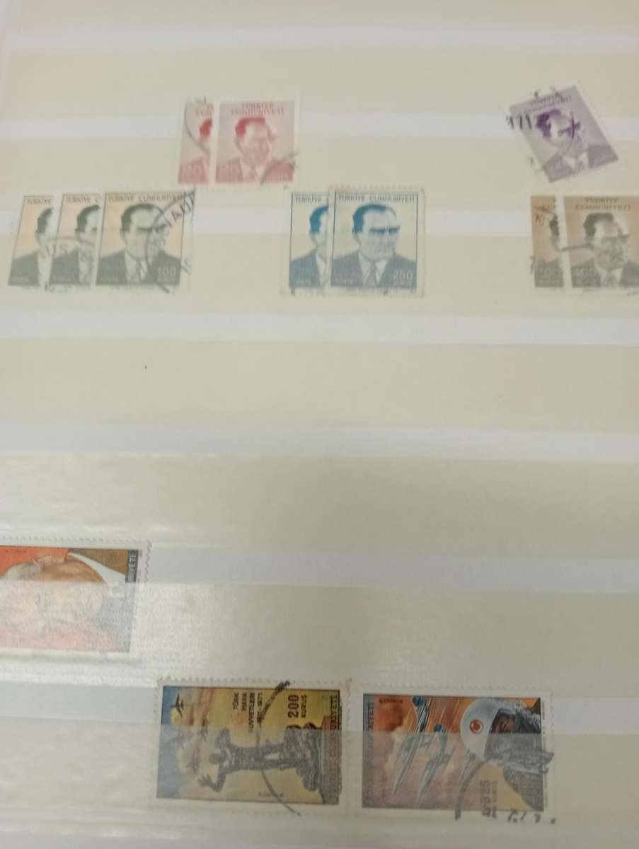 TURKEY-SCARCE back of the book lot and more IN STOCK BOOK