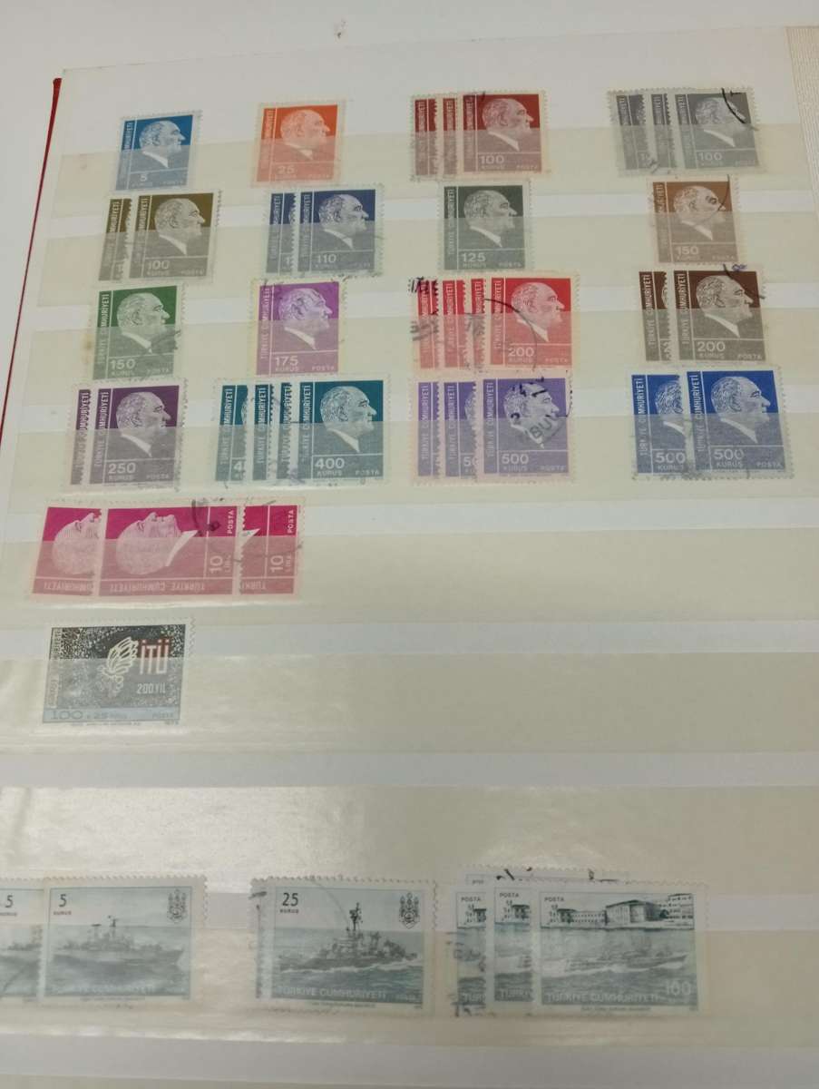 TURKEY-SCARCE back of the book lot and more IN STOCK BOOK