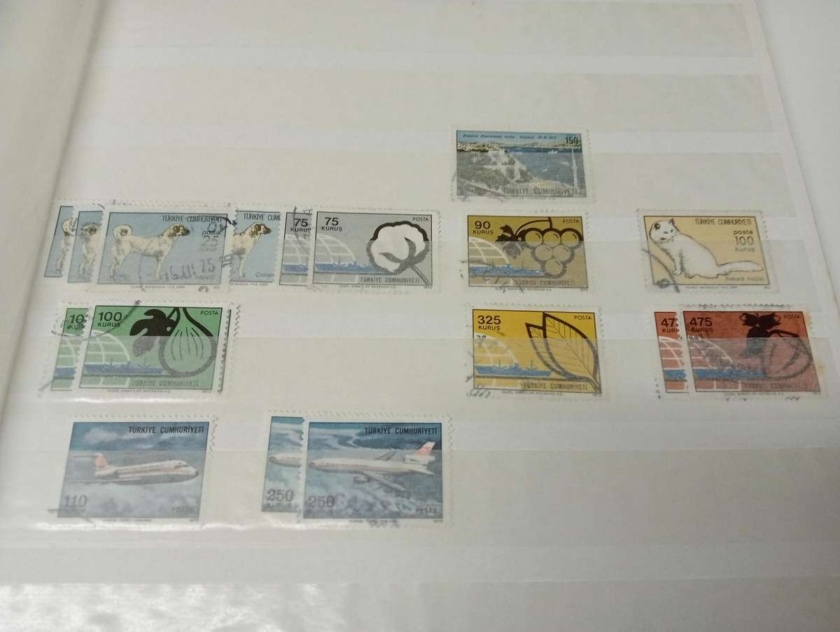 TURKEY-SCARCE back of the book lot and more IN STOCK BOOK