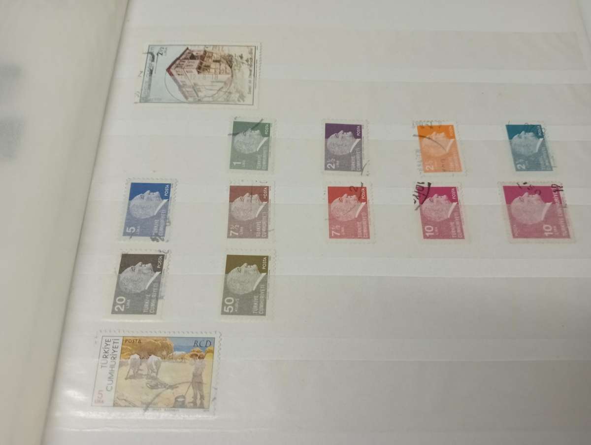 TURKEY-SCARCE back of the book lot and more IN STOCK BOOK