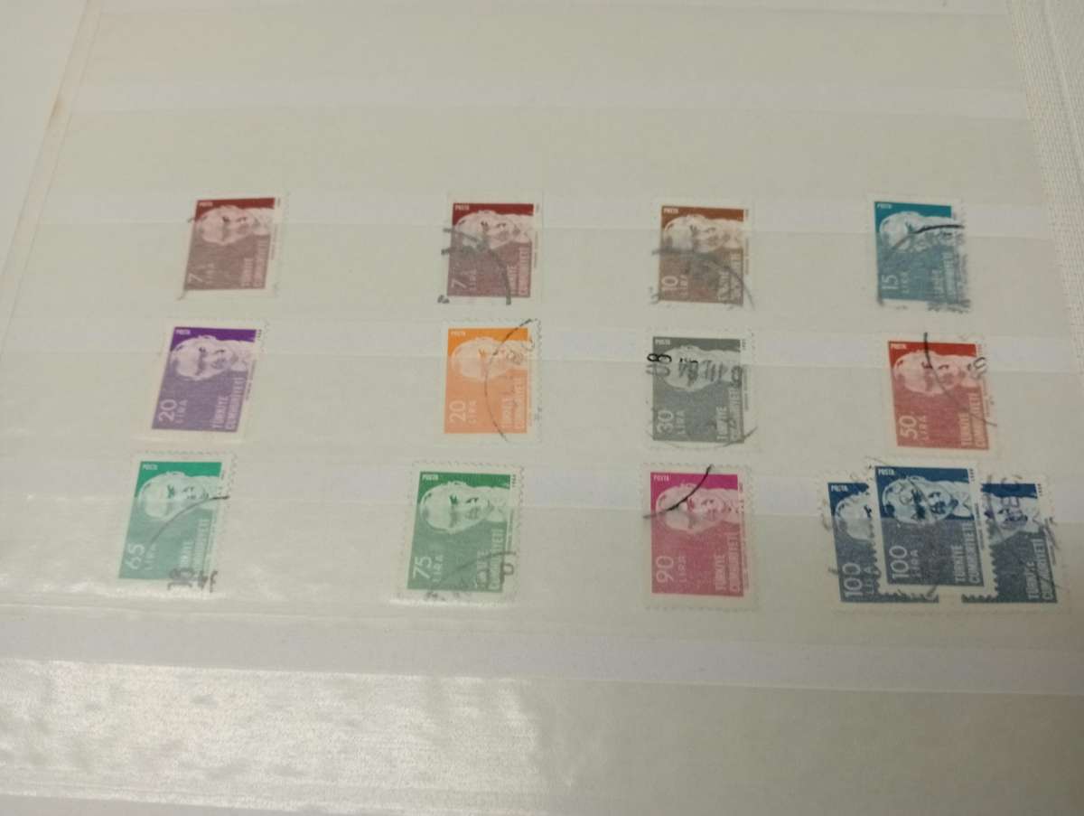 TURKEY-SCARCE back of the book lot and more IN STOCK BOOK