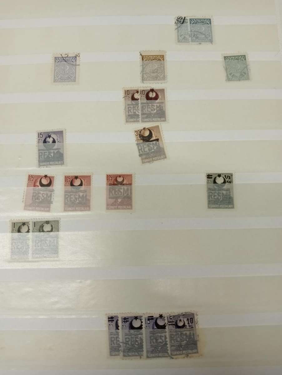 TURKEY-SCARCE back of the book lot and more IN STOCK BOOK