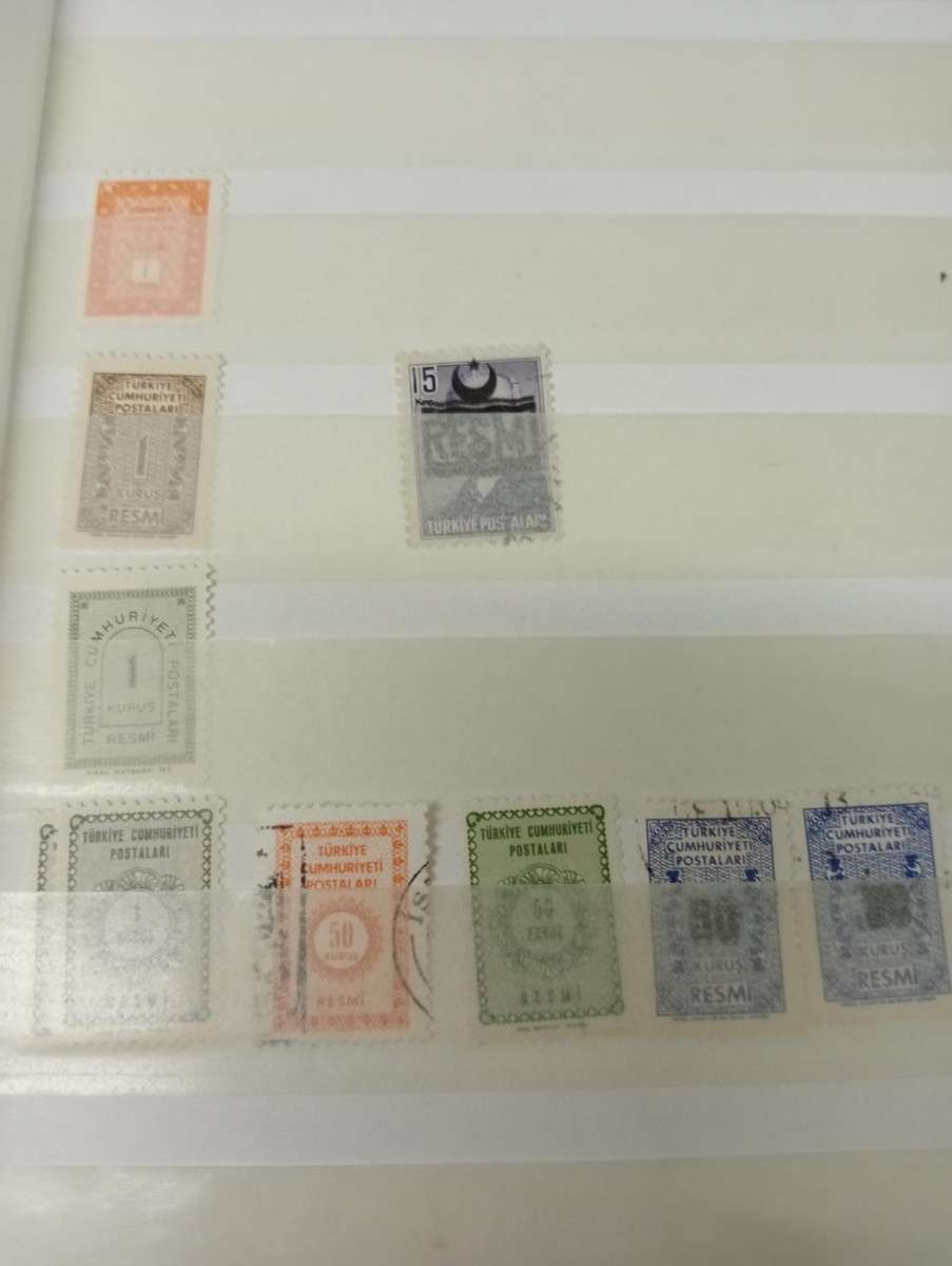 TURKEY-SCARCE back of the book lot and more IN STOCK BOOK