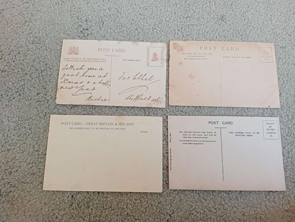 16 EARLY 1900`s  POSTCARDS-Buildings, Ships,Nature and more