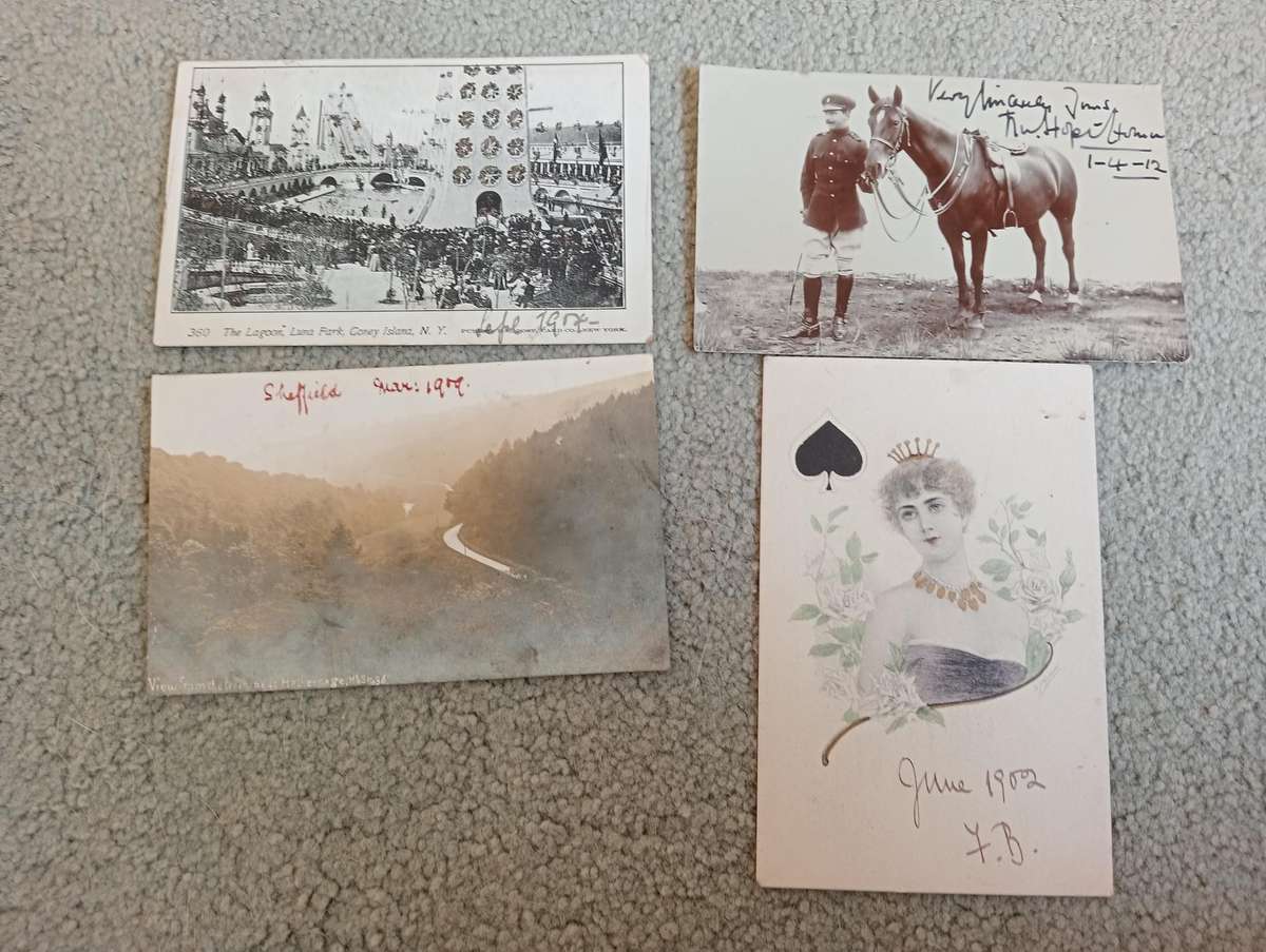 16 EARLY 1900`s  POSTCARDS-Buildings, Ships,Nature and more
